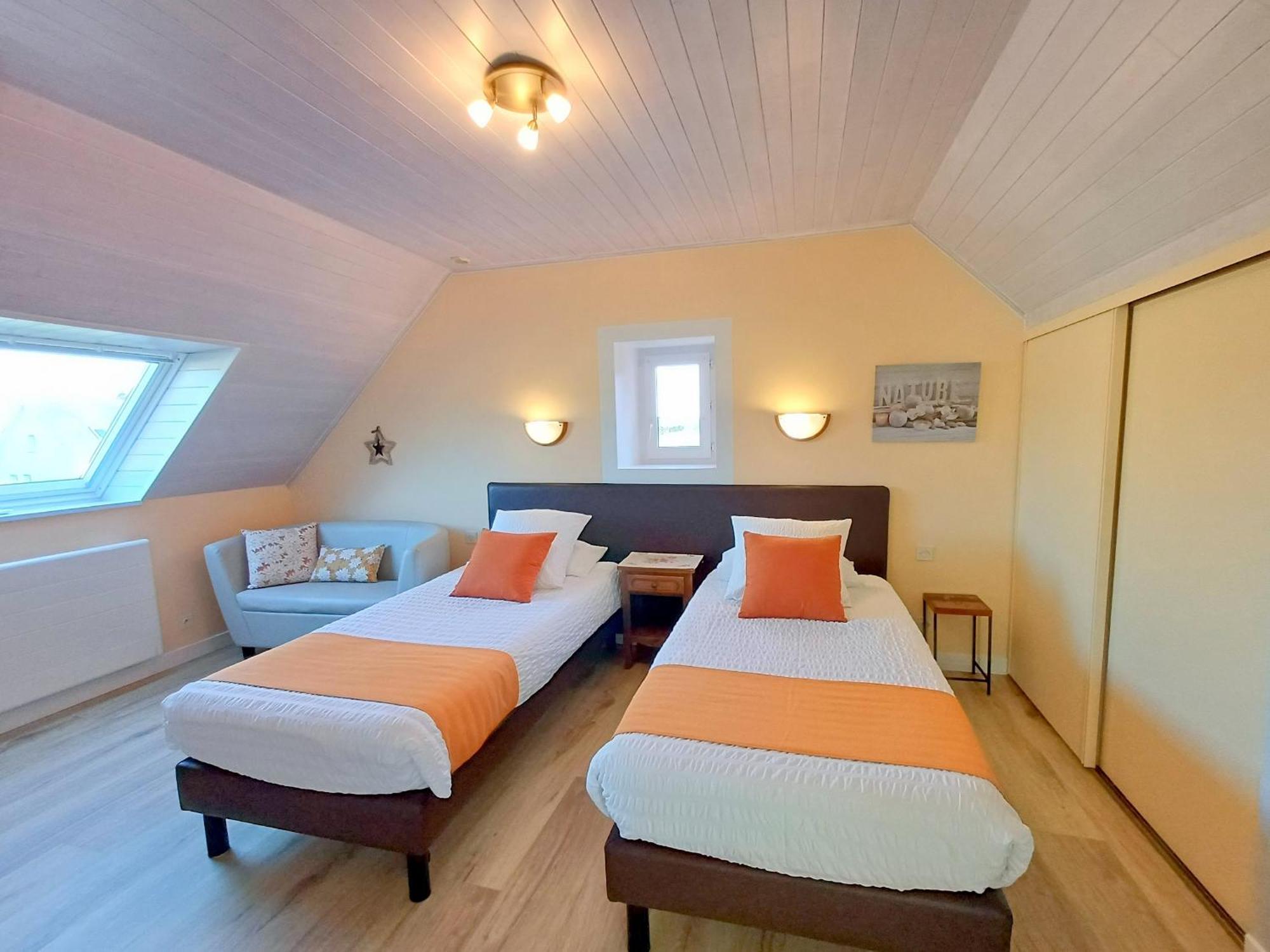 Au Calme A 10Mn Des Baies De Douarnenez Et Audierne Avec Cuisine A Disposition Mahalon ภายนอก รูปภาพ