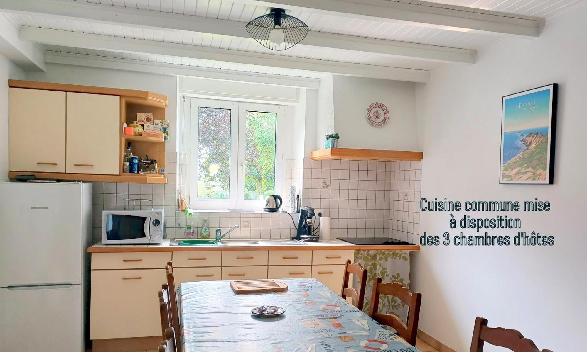 Au Calme A 10Mn Des Baies De Douarnenez Et Audierne Avec Cuisine A Disposition Mahalon ภายนอก รูปภาพ